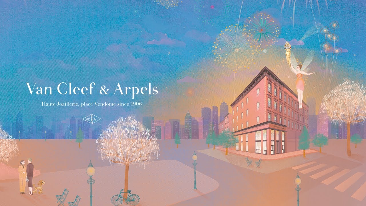 The fairy's journey to the new Van Cleef & Arpels boutique in New York city