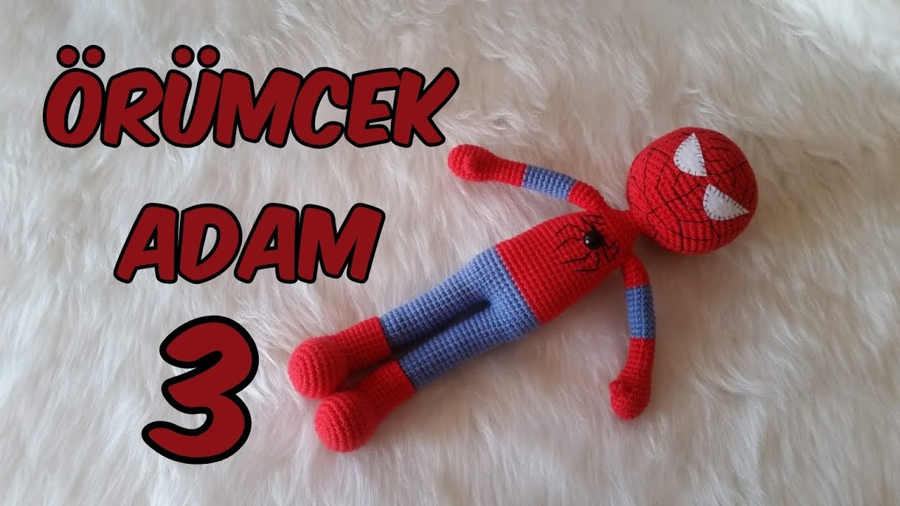Amigurumi Örümcek Adam 3 (Bacak)
