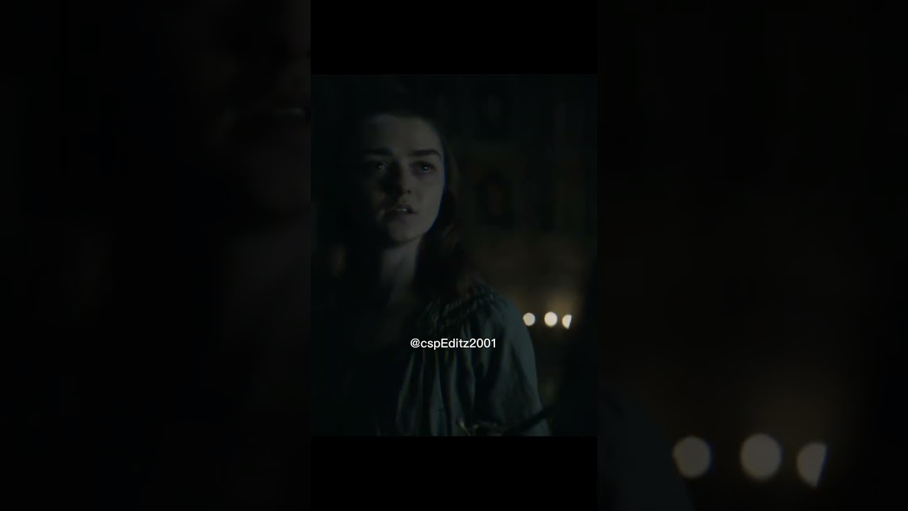 Finally, A Girl is No one! || Arya stark becomes a faceless man || 