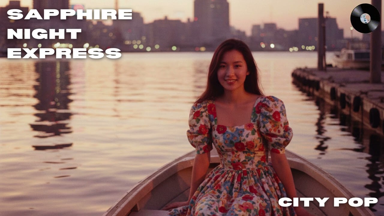 Sapphire Night Express｜City Pop 夜ドライブ音楽 ✨ Japanese City Pop for Night Drive, Relax & Study