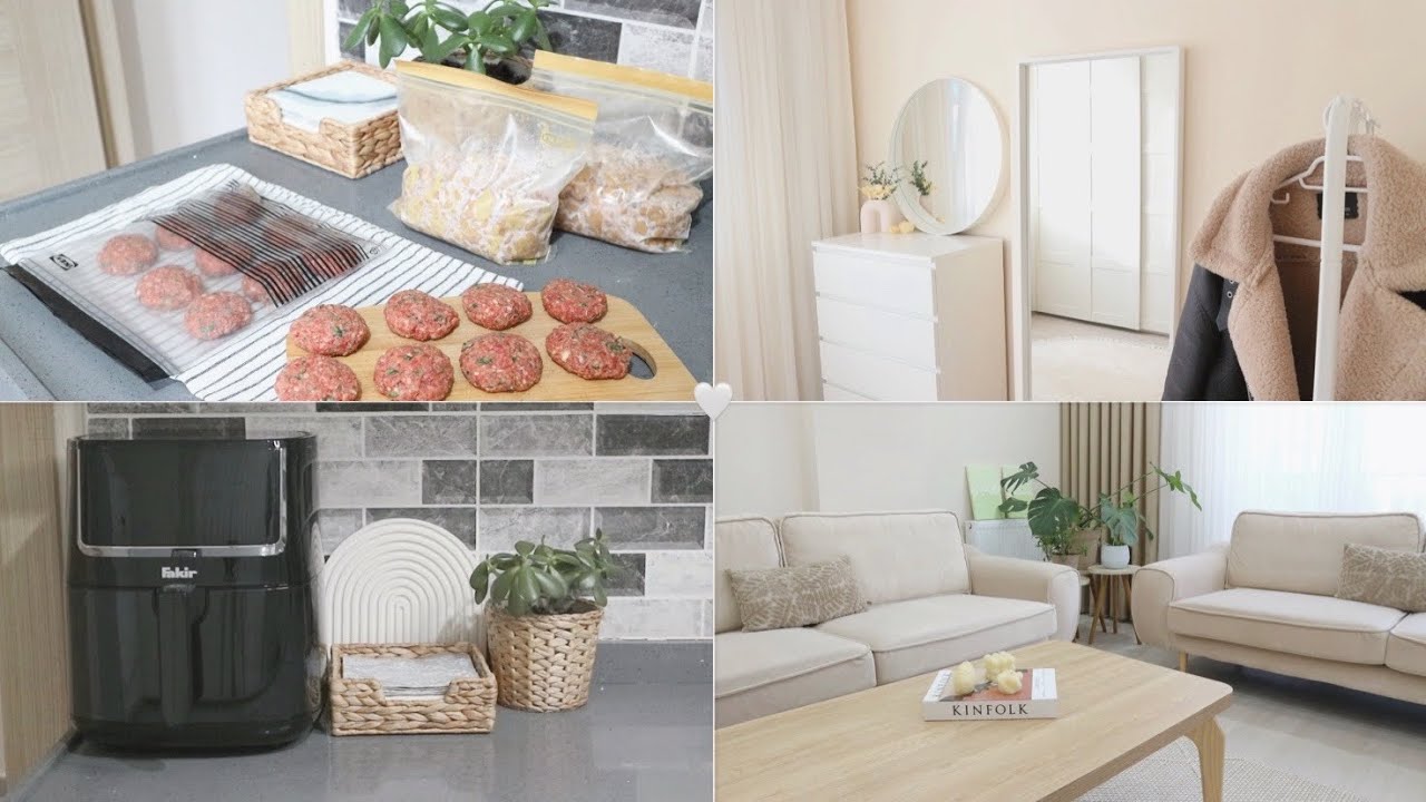 52| Buzluk Köfte ve Fasulye 🧆 Airfryer Kutu Açılımı 📦 Akşam Yemeği🥘Un Kurabiyesi🍪Nişan Hazırlıkları🎀