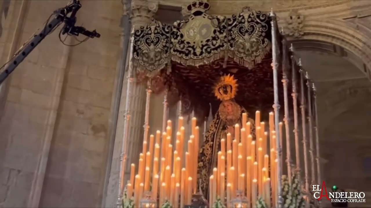 [4K] MOMENTOS COFRADES DOLORES SERVITAS | SEMANA SANTA 2025 CÁDIZ | BM MAESTRO TEJERA SEVILLA