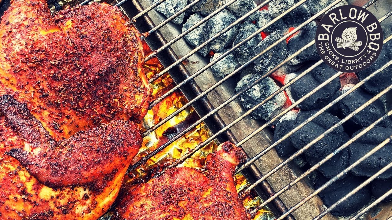 Cajun BBQ Smoked Chicken | Weber Jumbo Joe | Barlow BBQ