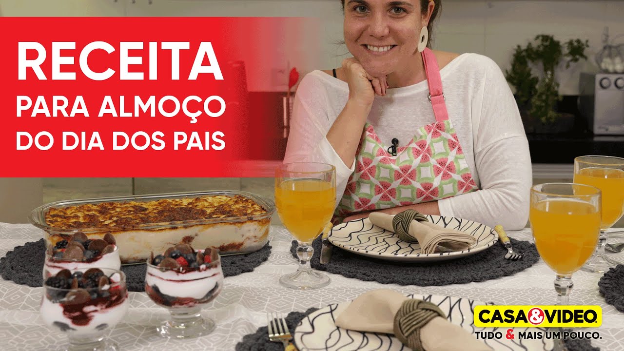 Receita para Almoço de Dia dos Pais