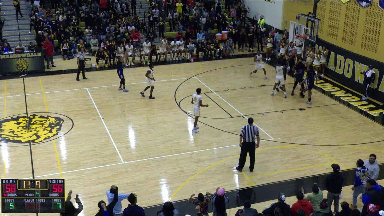 Meadowdale High School vs Dunbar High School Mens Varsity Basketball