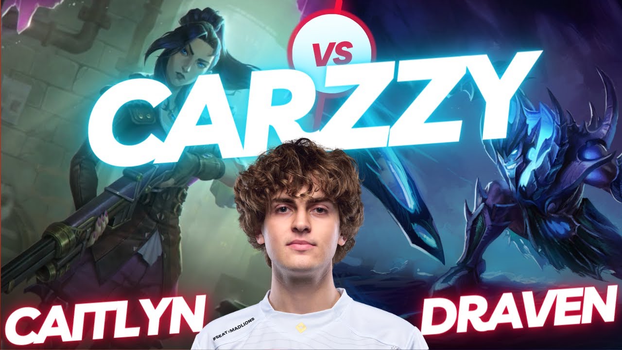 CARZZY | CAITLYN VS DRAVEN | ADC GAMEPLAY | Patch 14.2 / Season 14 | #LeagueofLegends