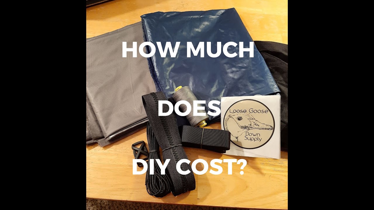 MYOG DIY Down Top Quilt Tutorial | Part 2: Total Cost