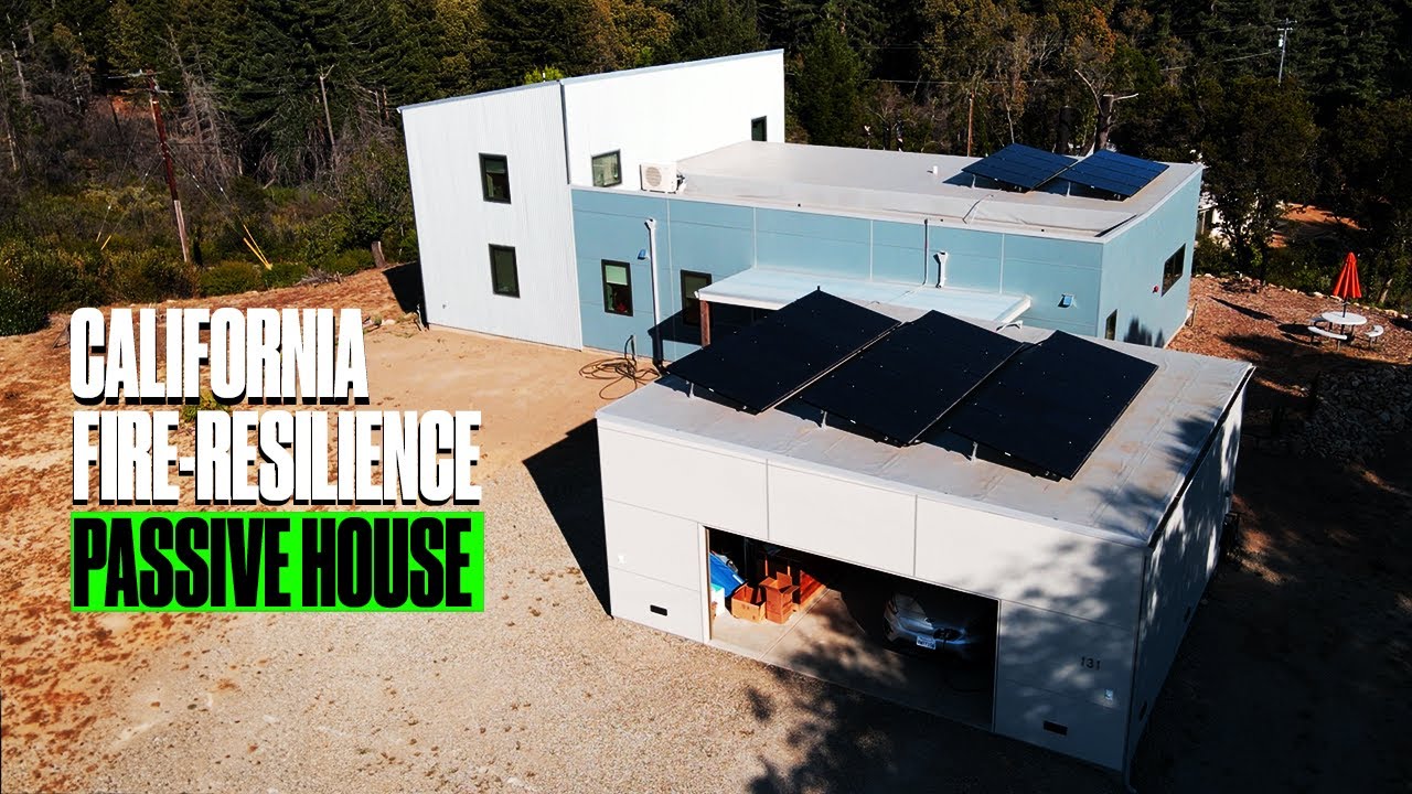 How This Family Rebuilt Their Home Stronger after Wild Fire | Passive Pads