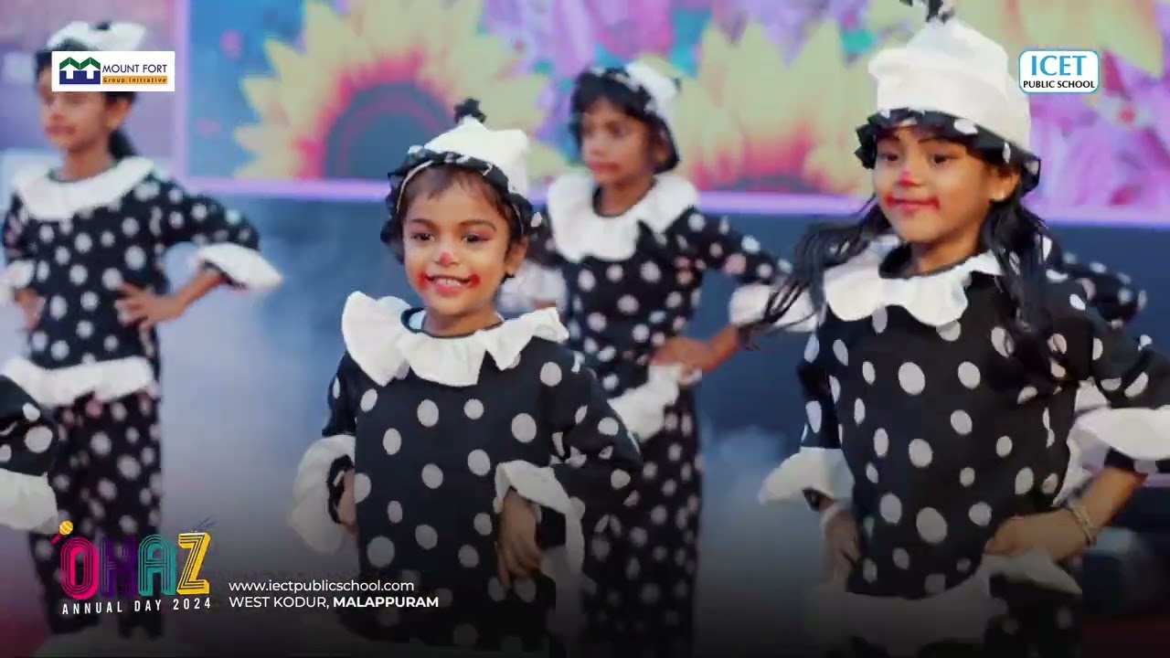 OKAZ 2k24 |JOKER DANCE |ANNUAL DAY CELEBRATION | MONTESSORI | ICET PUBLIC SCHOOL