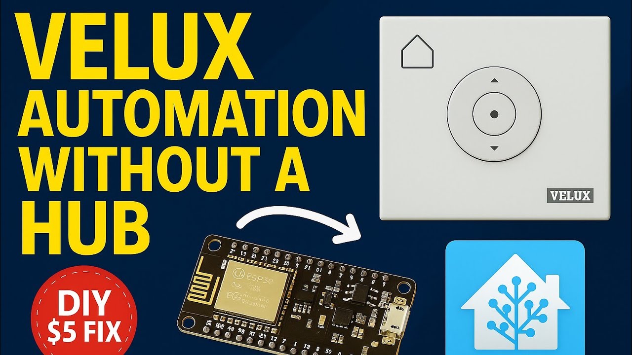 Automating Velux Blinds with Home Assistant