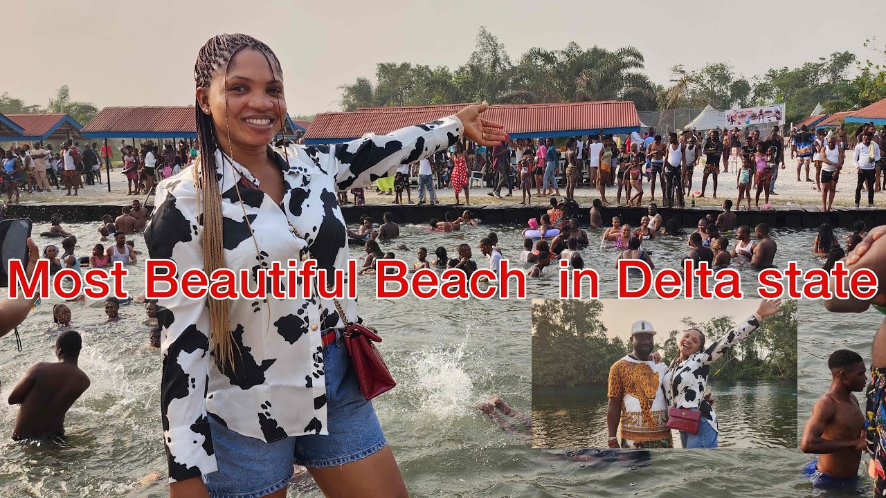 We Visited The Most Beautiful Beach In Delta State MCCARTHY BEACH ABRAKA | My kids EXPRESSION
