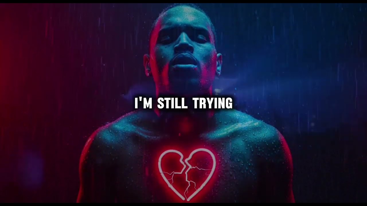 Chris Brown – Sad spiral I Lyrics Video 