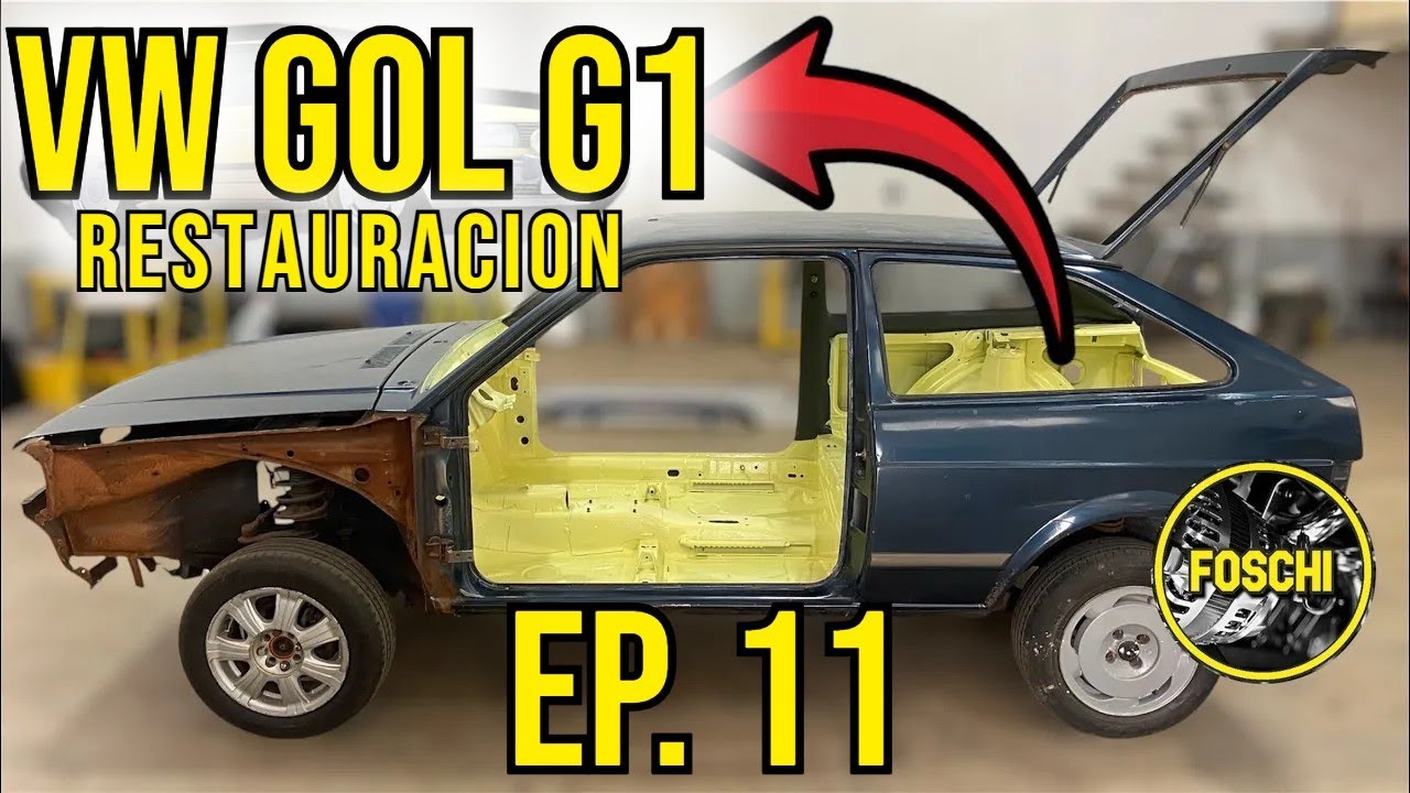 AMARILLO 𝗚𝗧𝗜 !! Restauración VW Gol G1 - FOSCHI