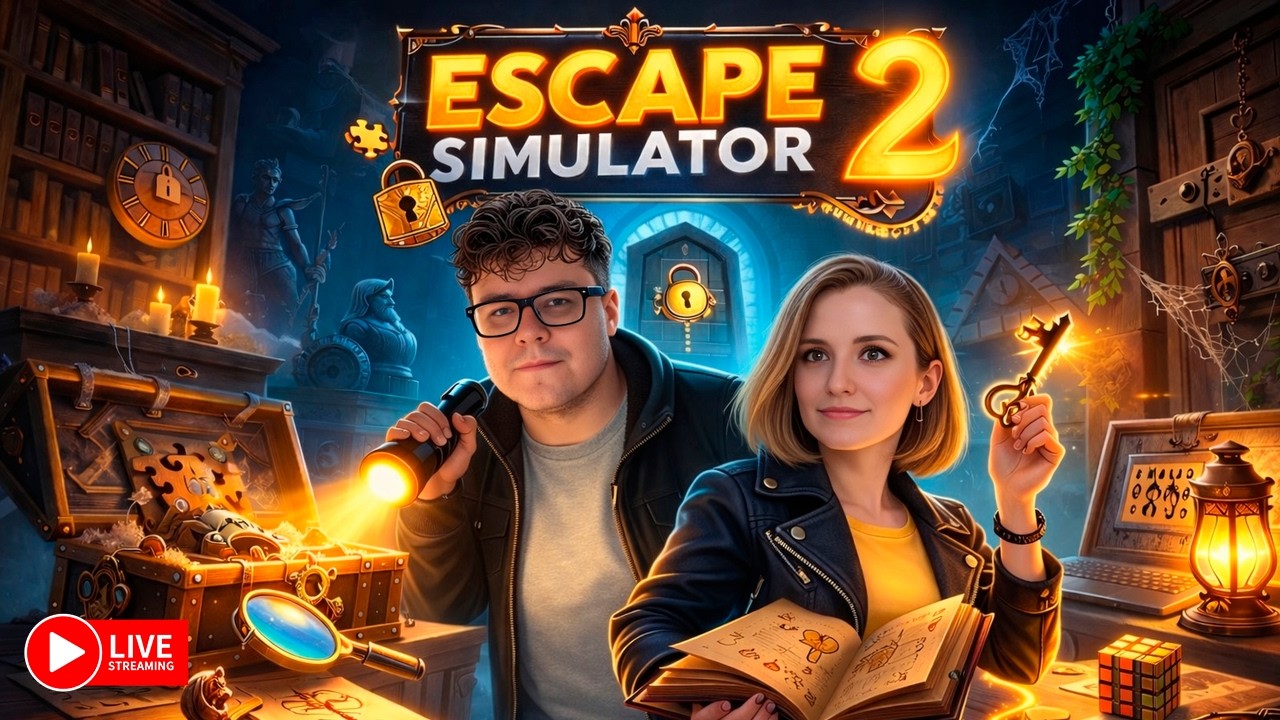 ШЕВЕЛИМ ИЗВИЛИНОЙ @dangar.stream  ► ESCAPE SIMULATOR 2 СТРИМЧЕСТЕР #592 СТРИМ