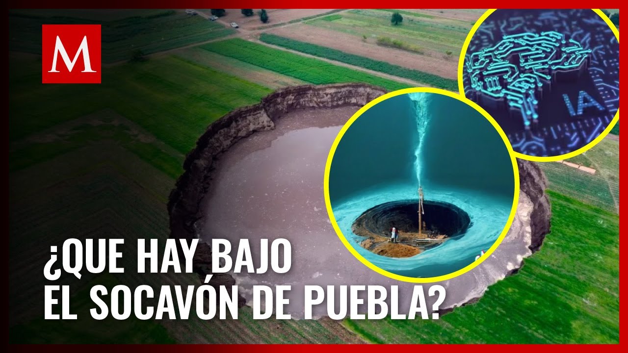 Lo que se esconde debajo del socav&oacute;n de Puebla queda al descubierto