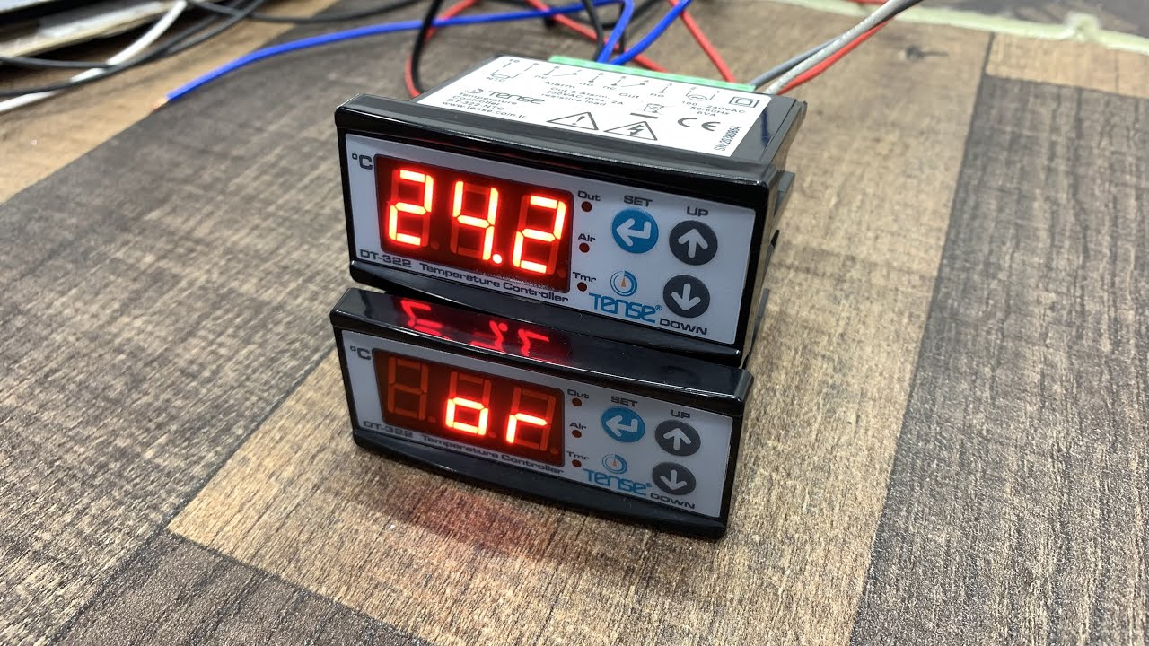 اختبار جهاز التحكم بالحرارة