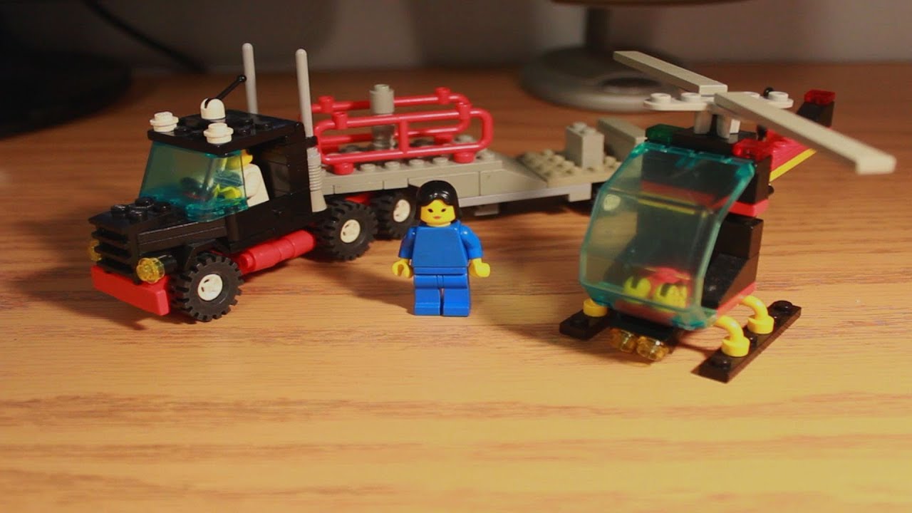 LEGO Set Review: Town Stunt 'Copter N' Truck (6357) from 1988