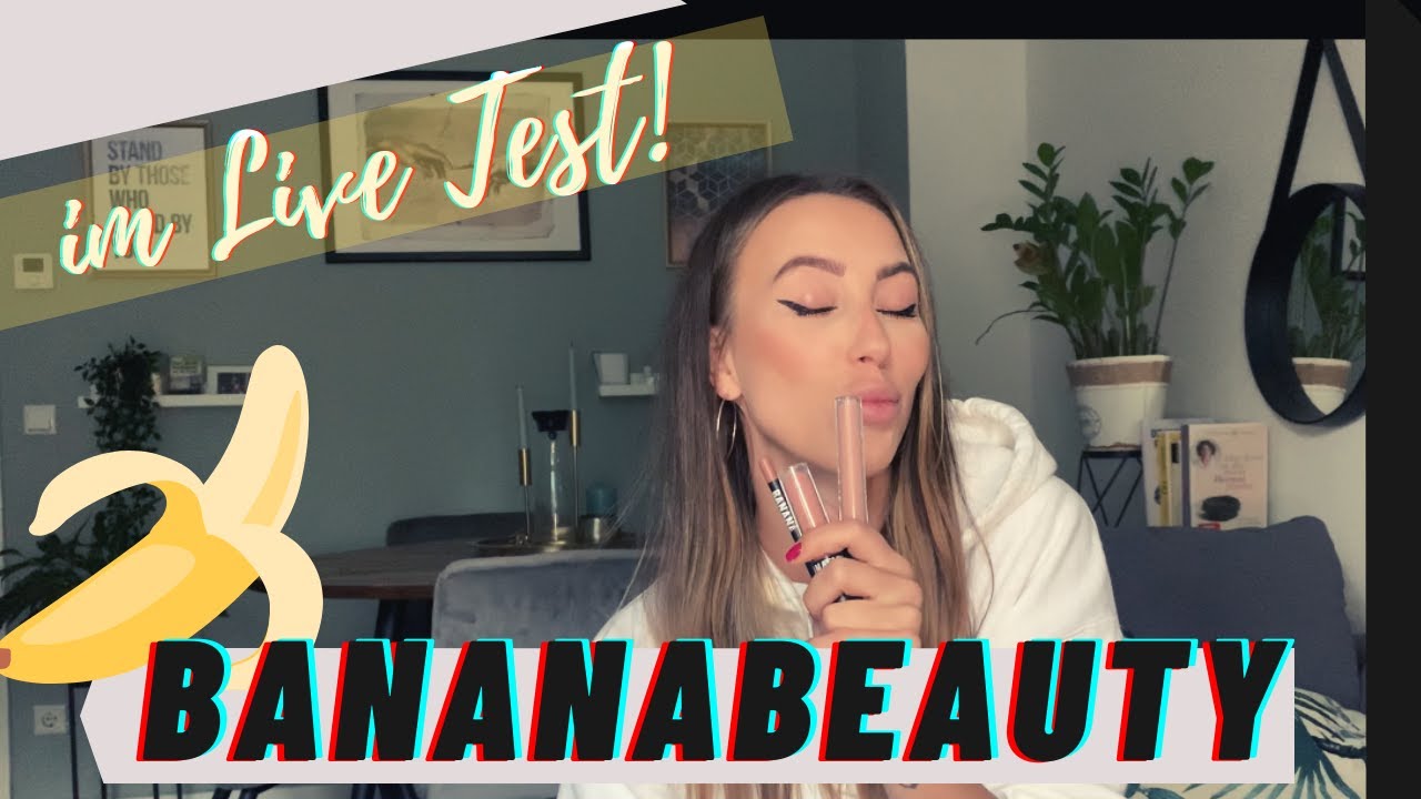 BANANA Beauty LIPPENSTIFTE💄 LIVE AUFTRAGEN & Erfahrungsbericht nach 2 Wochen