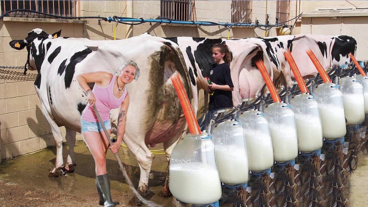 John Deere X9 & Modern Farming in Action 🚜 | Automatic Milking, Cow Hoof Cure & Farm Life 🌾🐄