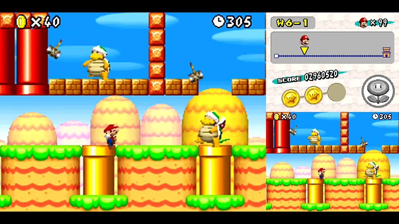 [hack 100%] New Super Mario Bros. F 6-1