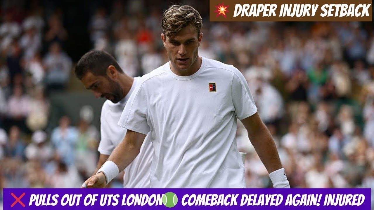 💥Jack Draper Withdraws! Injury Setback Forces Brit Out of UTS London 🎾❌ 