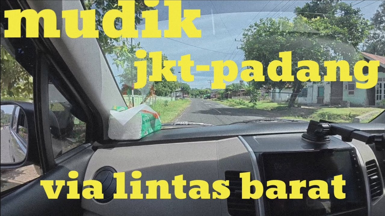 Pulang kampung jakarta - Padang dengan Karimun wagon r part 1