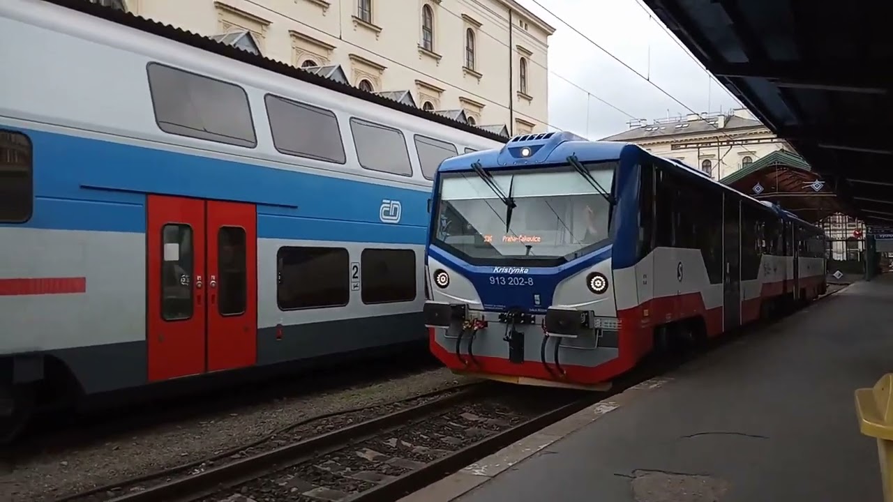 Motorové jednotky 813.2 (dopravce KŽC) na lince S34 (Archiv 2019/2020)