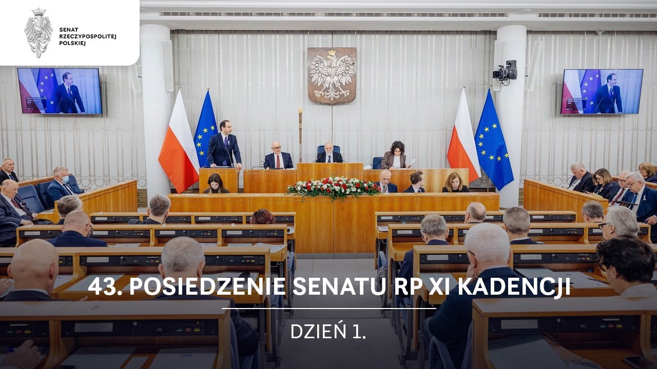 43. posiedzenie Senatu RP XI kadencji. Dzień 1