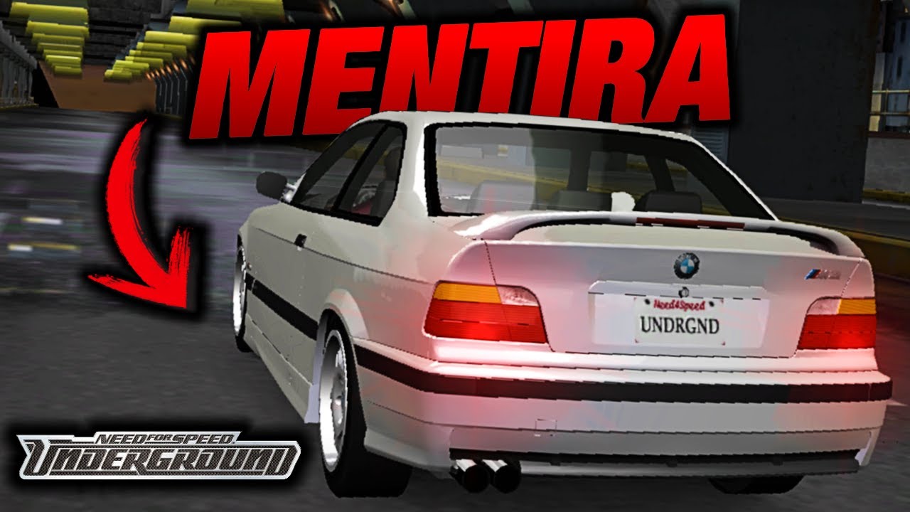 Mi recuerdo de Need For Speed Underground era mentira