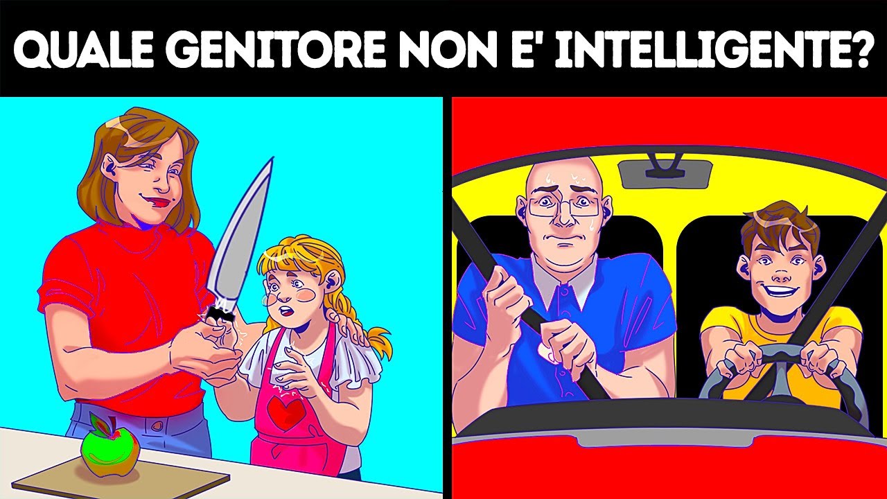Indovina Quale Genitore è Meno Intelligente in Questi 26 Indovinelli