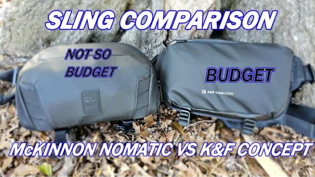 Peter McKinnon 8l Sling против K&F Concept Sling