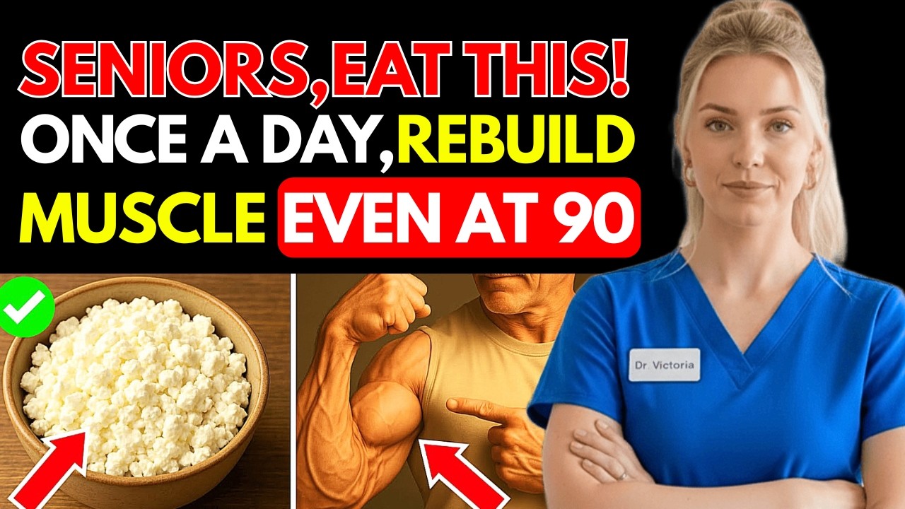 This 1 Ingredient Rebuilds Muscle in Seniors Without Exercise |Dr. Victoria Wilson