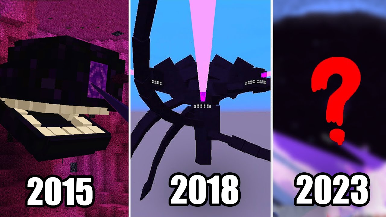 Evolution of Wither Storm 2015-2022