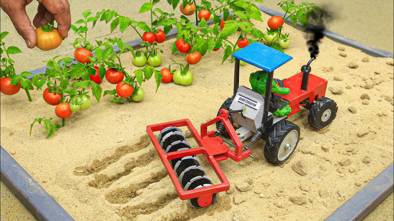 top most creative diy tractor making cultivator machine for modern agriculture science project