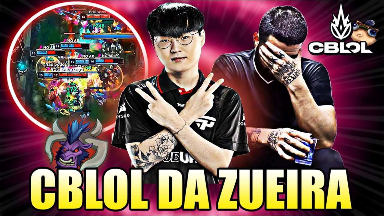 COMBO INSANO do KURI e LOS tenta INFARTAR o BRTT - CBLOL DA ZUEIRA