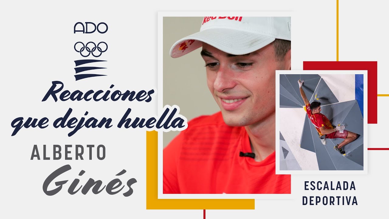 Alberto Ginés - Reacciones que dejan huella -  Escalada Tokio 2020
