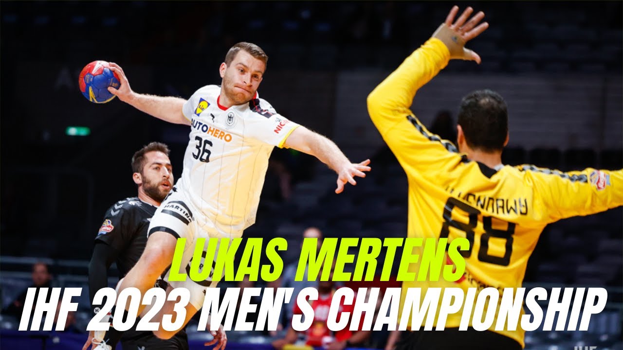 LUKAS MERTENS | ALEMANIA| IHF 2023 MEN'S CHAMPIONSHIP