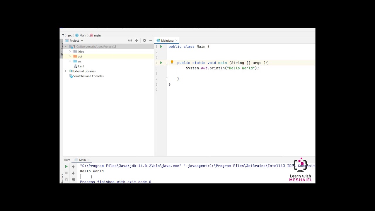 Hello World Java