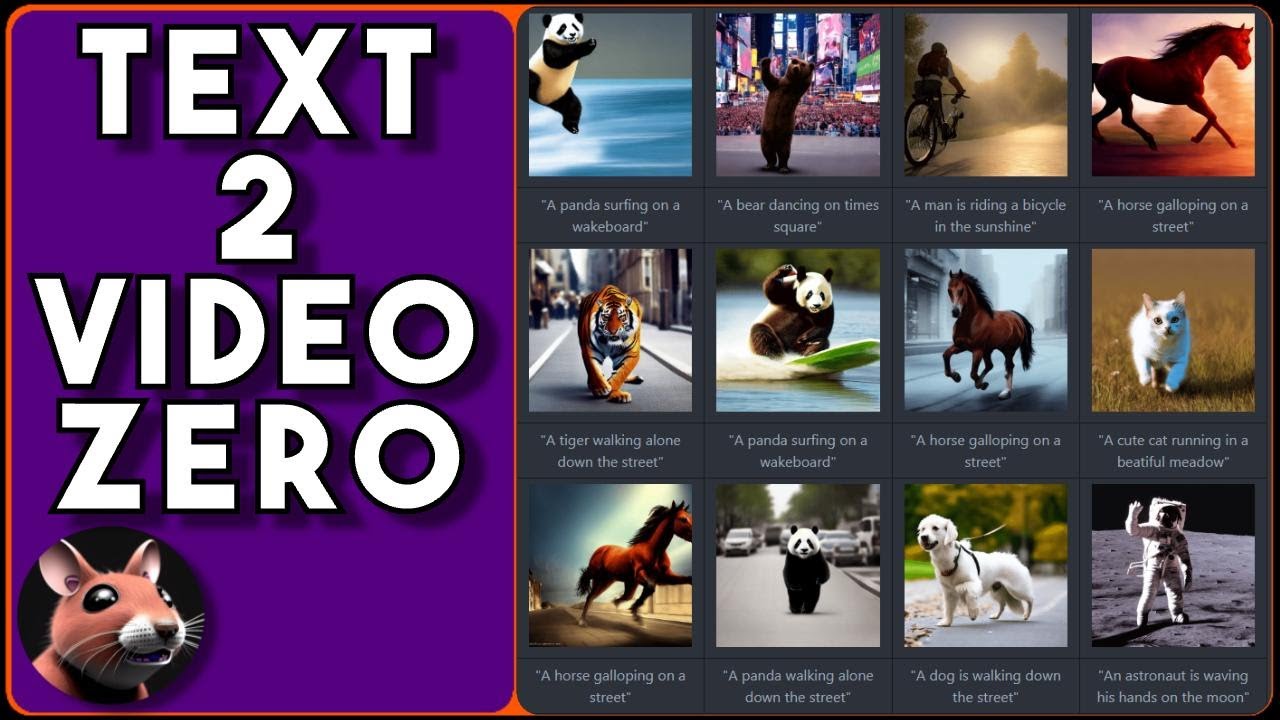 Text2Video-Zero AI | Text-to-Image Diffusion Models are Zero-Shot Video Generators