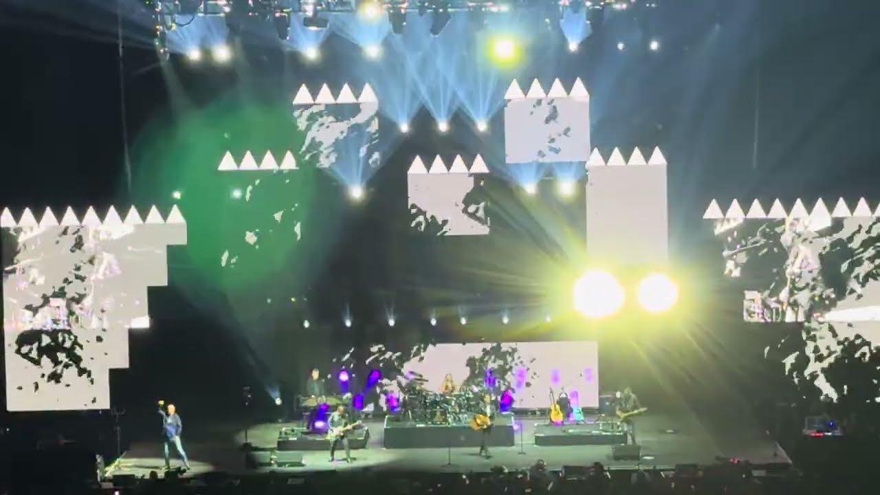 Simple Minds ~ 00 01 Show Intro & Waterfront ~ 05-17-2025 live at Climate Pledge Arena in Seattle WA