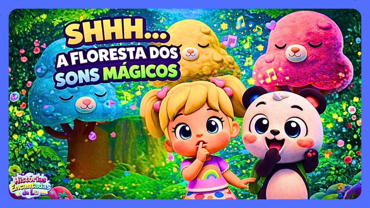 A Floresta dos Sons Mágicos | Histórias Encantadas da Lu