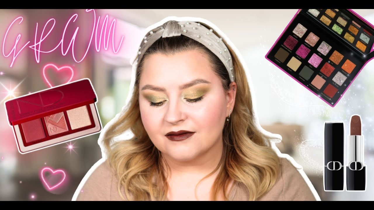 GRWM 🍒 Berry Pop Trio Natasha Denona & Samarian Sunset Adept Cosmetics