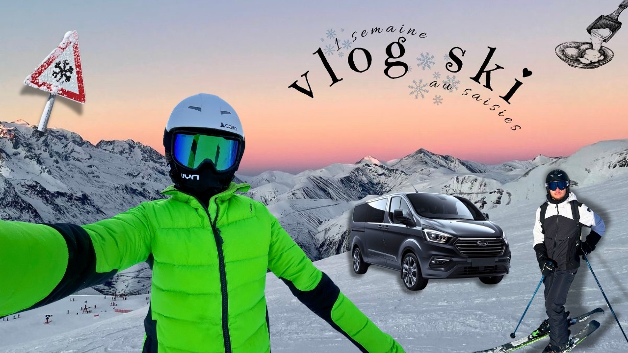 VLOG SKI | aux Saisies avec les COP1 !!