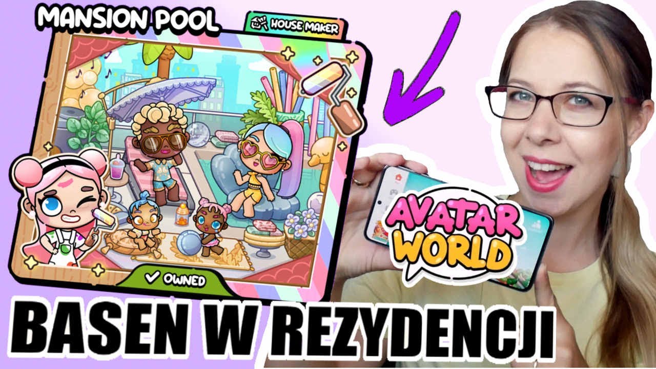 KUPUJE WIELKI BASEN 💗 DODATEK W AVATAR WORLD #avatarworld #dodatek #granatelefon