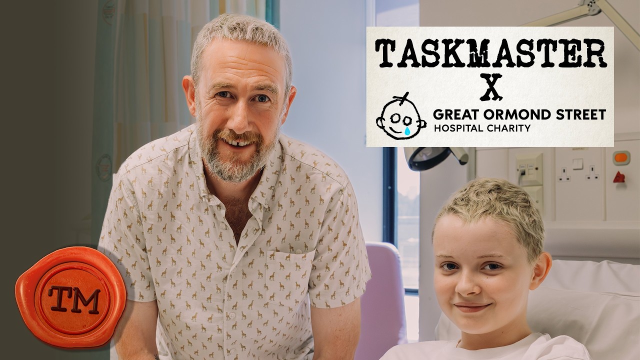 Прямая трансляция Taskmaster: благотворительный выпуск для GOSH | Суббота, 5 сентября