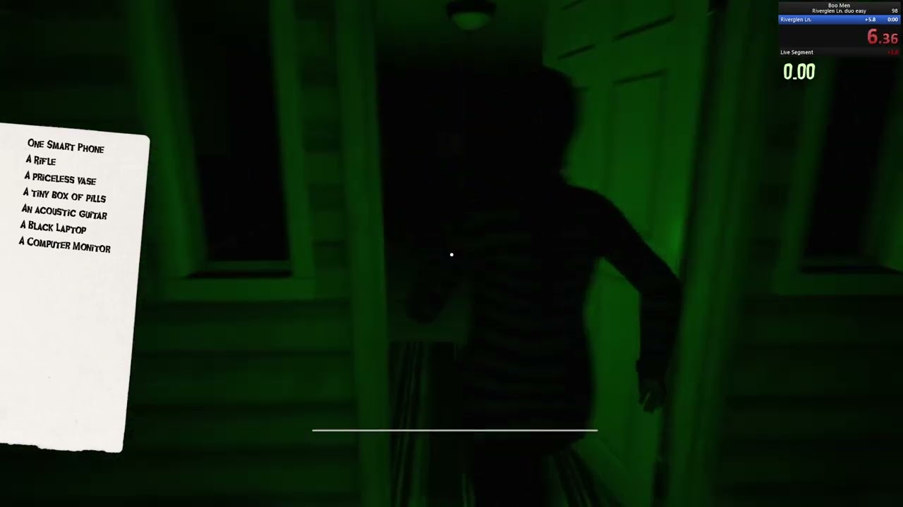 Boo Men speedrun Riverglen Ln. 2 player easy (0:37)