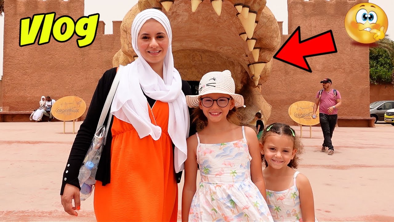 VLOG - MAGNIFIQUE journ&eacute;e au CROCOPARC &agrave; AGADIR