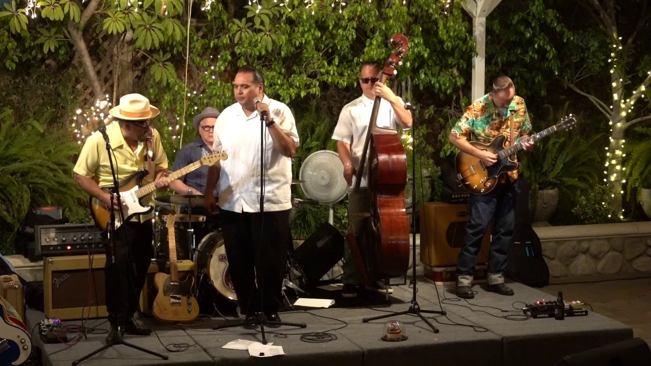 Big Sandy, Kid Ramos, Tommy Harkenrider, - 'Hoochie Coochie', 2018-08-19, Orange, CA