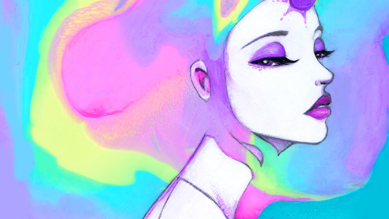 Lady Amalthea, Unicorn Girl Speed Paint AND "Why I Paint" Contest!