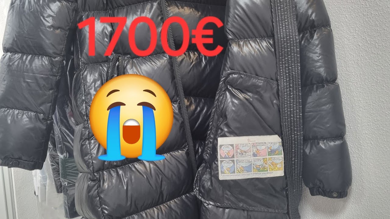 MONCLER DAUNENMANTEL 1700&euro; 😭😭😭